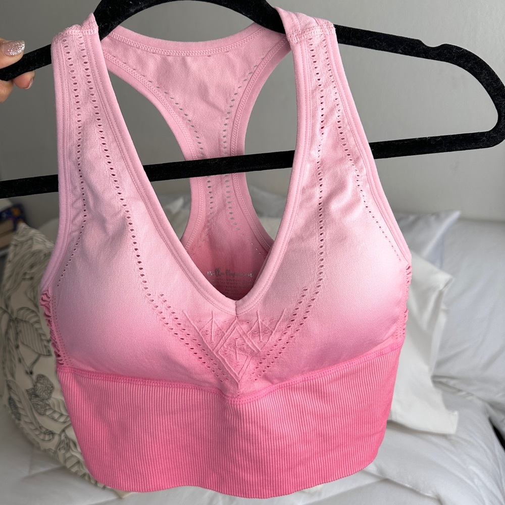 Bella Movement Pink Ombré Padded Bralette
